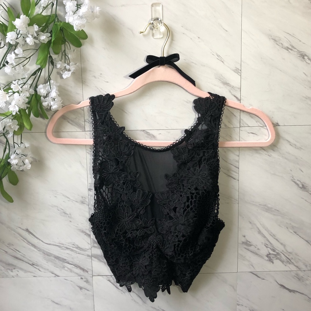Lacy Crop Top